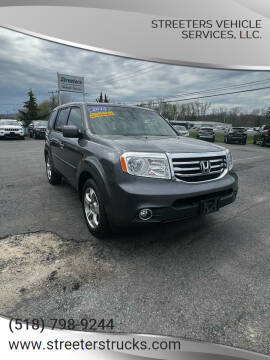 2015 Honda Pilot for sale at Streeters Vehicle Services,  LLC. in Queensbury NY