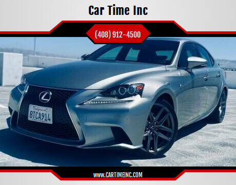 2015 Lexus IS 250 for sale at Car Time Inc in San Jose CA