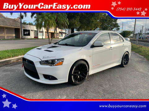 2010 Mitsubishi Lancer for sale at BuyYourCarEasyllc.com in Hollywood FL
