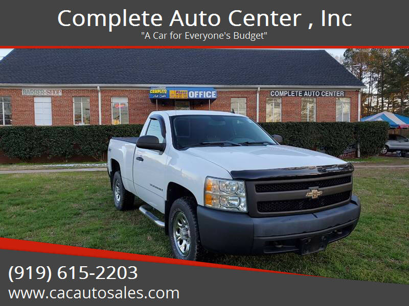 2008 Chevrolet Silverado 1500 for sale at Complete Auto Center , Inc in Raleigh NC