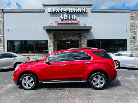 2013 Chevrolet Equinox for sale at Best Choice Auto in Evansville IN