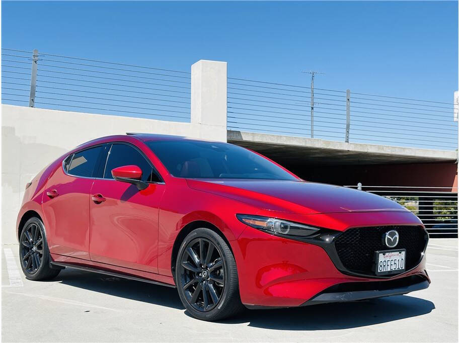 Red 2020 Mazda Mazda3 Hatchback Premium AWD Premium 4dr Hatchback 2