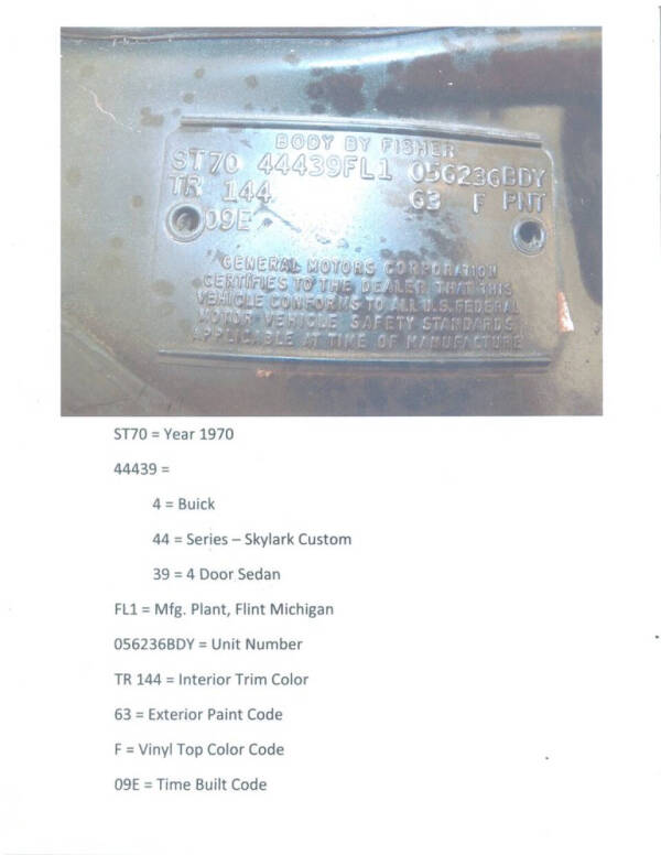 1970 Buick Skylark