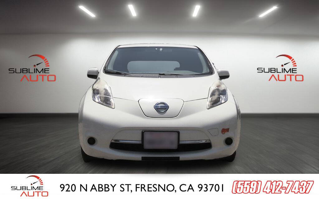 2012 Nissan LEAF for sale at SUBLIME AUTO in Fresno, CA