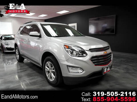 2017 Chevrolet Equinox for sale at E&A Motors in Waterloo IA