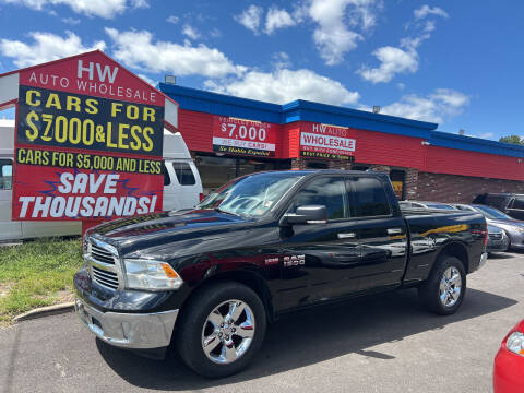 2014 RAM 1500 for sale at HW Auto Wholesale in Norfolk VA