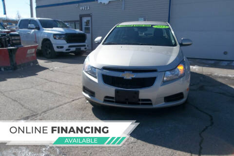 2013 Chevrolet Cruze for sale at Highway 100 & Loomis Road Sales in Franklin WI