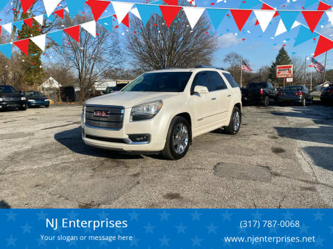 2013 GMC Acadia for sale at NJ Enterprises in Indianapolis IN