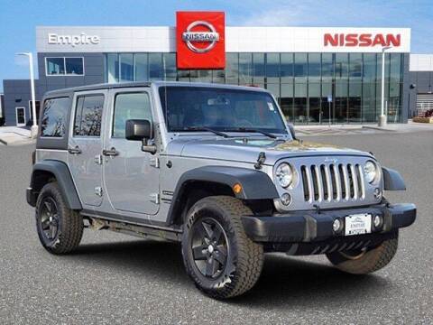 2015 Jeep Wrangler Unlimited for sale at EMPIRE LAKEWOOD NISSAN in Lakewood CO