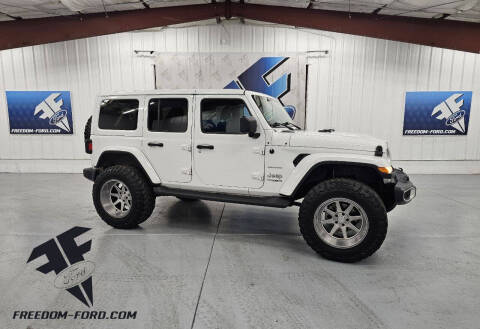 2020 Jeep Wrangler Unlimited for sale at Freedom Ford Inc in Gunnison UT