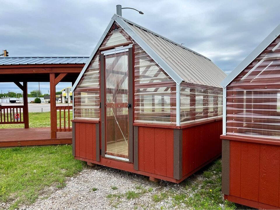 2021 Burnett Affordable Buildings 8x16 Greenhouse for sale at Lakeside Auto RV & Outdoors in Cleveland, OK