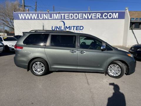 2013 Toyota Sienna for sale at Unlimited Auto Sales in Denver CO