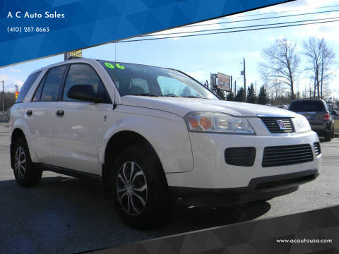 2006 Saturn Vue for sale at A C Auto Sales in Elkton MD