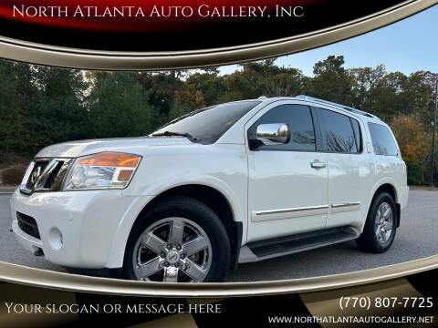 2013 Nissan Armada for sale at North Atlanta Auto Gallery, Inc in Alpharetta GA