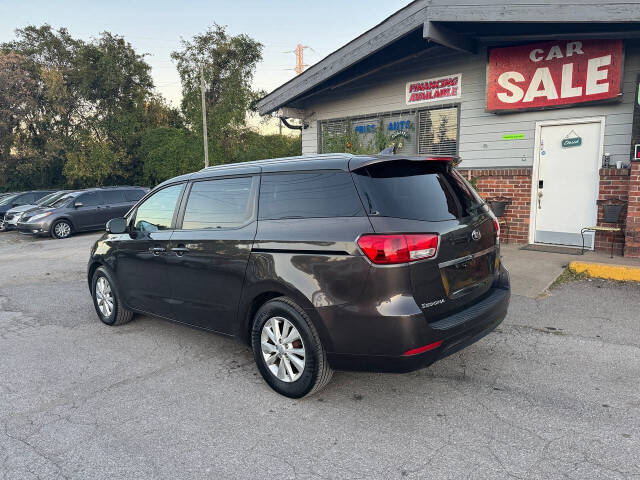 2017 Kia Sedona for sale at Green Ride LLC in NASHVILLE, TN