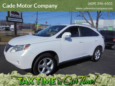 2011 Lexus RX 350 for sale at Cade Motor Company in Lawrenceville NJ