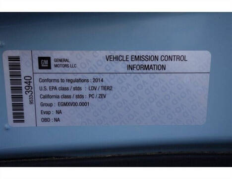 2014 Chevrolet Spark EV 1LT