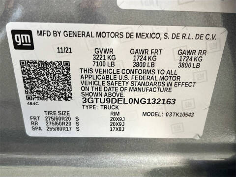 2022 GMC Sierra 1500 Limited