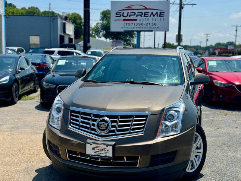 2014 Cadillac SRX for sale at Supreme Auto Sales in Chesapeake VA