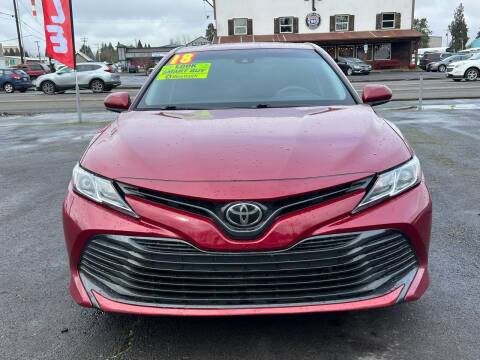 2018 Toyota Camry for sale at Low Price Auto and Truck Sales, LLC in Salem OR