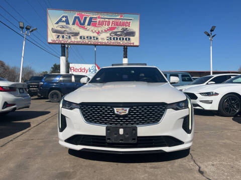 2021 Cadillac CT4 for sale at ANF AUTO FINANCE in Houston TX