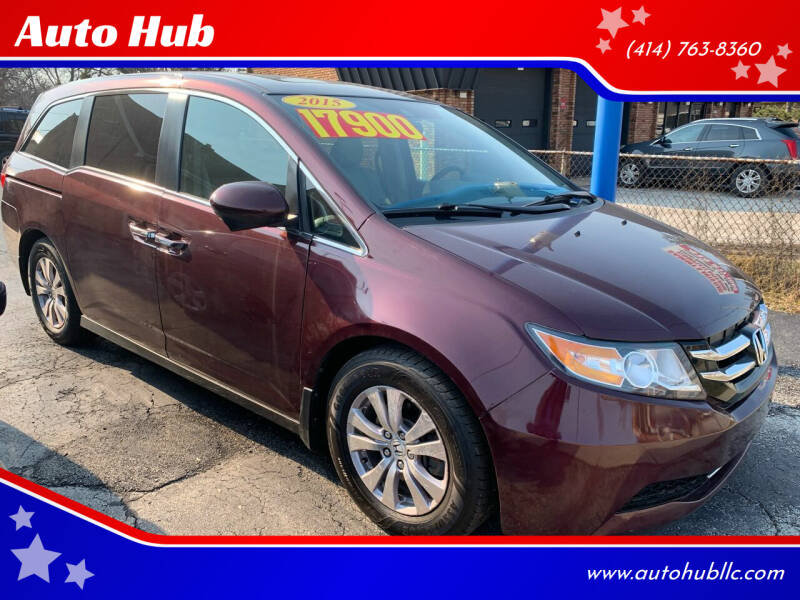 2015 Honda Odyssey for sale at Auto Hub in Greenfield WI