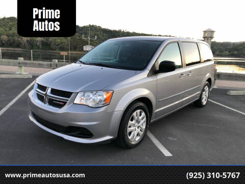 2017 Dodge Grand Caravan for sale at Prime Autos in Lafayette CA