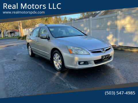 2007 Honda Accord for sale at Real Motors LLC in Portland OR