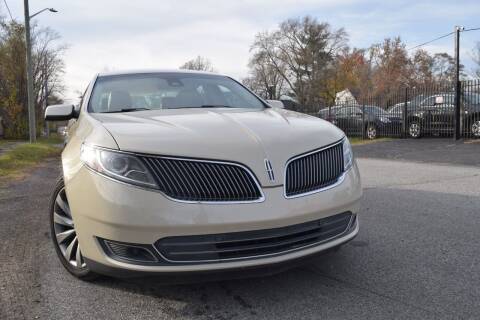 2014 Lincoln MKS for sale at QUEST AUTO GROUP LLC in Redford MI