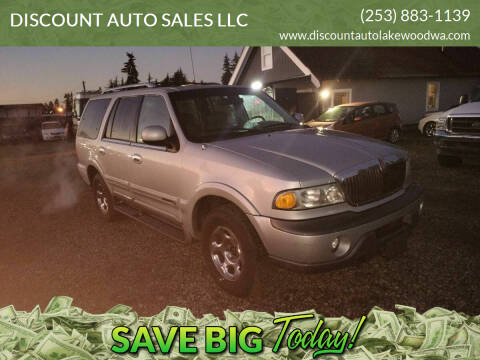 1998 Lincoln Navigator for sale at DISCOUNT AUTO SALES LLC in Spanaway WA