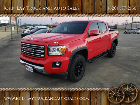 2015 GMC Canyon for sale at John Lay Truck and Auto Sales in Independence KS