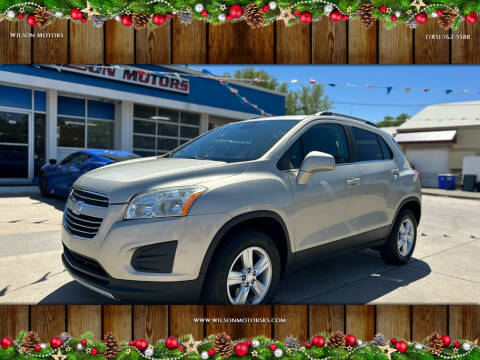 2016 Chevrolet Trax for sale at Wilson Motors in Junction City KS