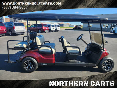 2021 Yamaha AC Drive2 Limo for sale at NORTHERN CARTS in Jackson MI