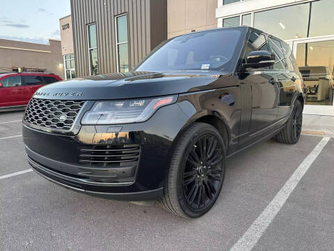 2018 Land Rover Range Rover for sale at TEXAS CAR DEALS in El Paso TX