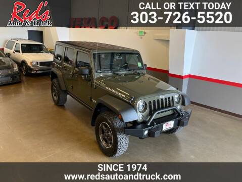 2015 Jeep Wrangler Unlimited for sale at Red's Auto and Truck in Longmont CO