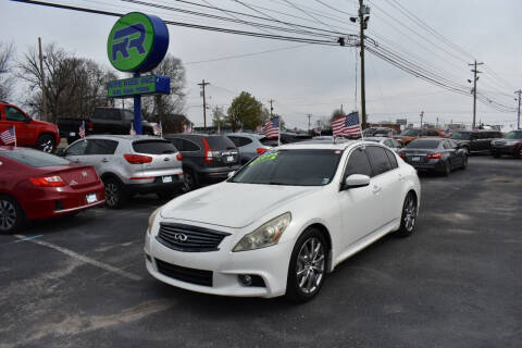 2013 Infiniti G37 Sedan for sale at Rite Ride Inc in Murfreesboro TN