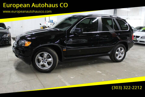 2003 BMW X5 for sale at European Autohaus CO in Denver CO