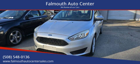 2015 Ford Focus for sale at Falmouth Auto Center in East Falmouth MA