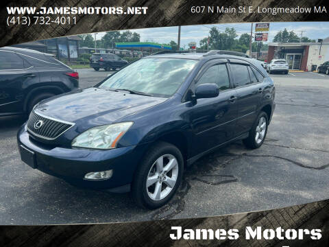 2007 Lexus RX 350 for sale at James Motors Inc. in East Longmeadow MA