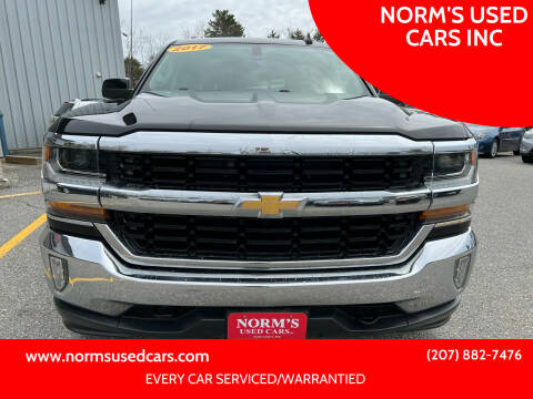 2017 Chevrolet Silverado 1500 for sale at NORM'S USED CARS INC in Wiscasset ME