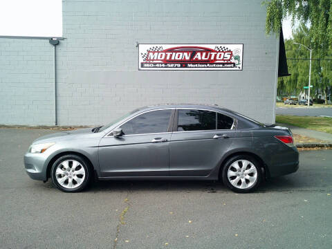 2008 Honda Accord for sale at Motion Autos in Longview WA