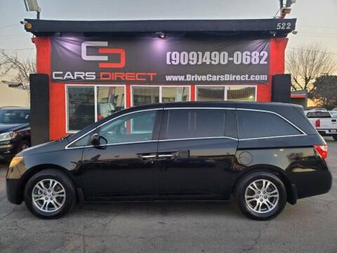 2012 Honda Odyssey for sale at Cars Direct in Ontario CA
