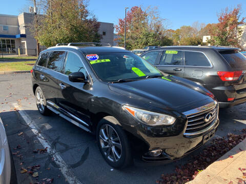 2014 Infiniti QX60 for sale at CAR CORNER RETAIL SALES in Manchester CT