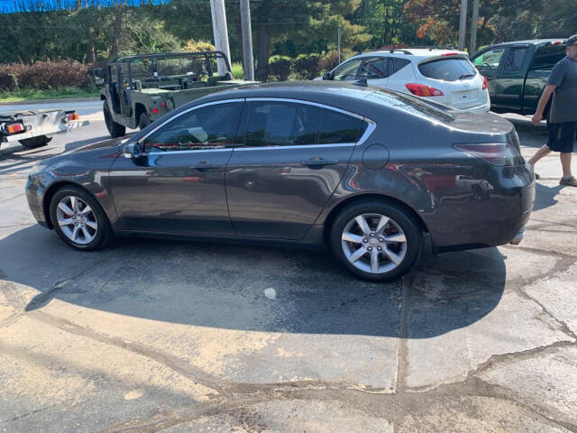 2012 Acura TL for sale at Chuckie Bizzarro's Fleetwing Auto in Erie, PA