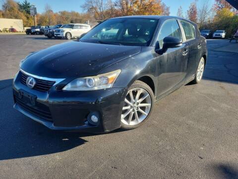 2011 Lexus CT 200h for sale at Cruisin' Auto Sales in Madison IN
