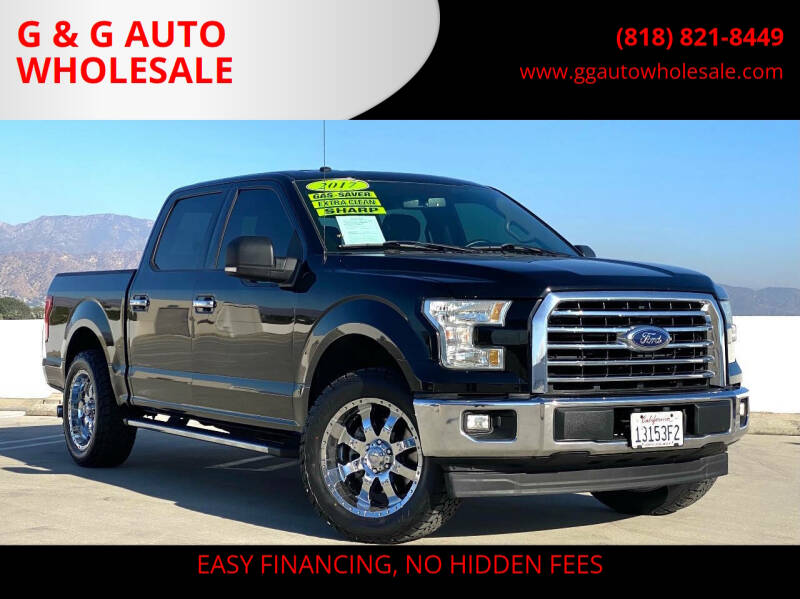 2017 Ford F-150 for sale at G & G AUTO WHOLESALE in North Hollywood CA