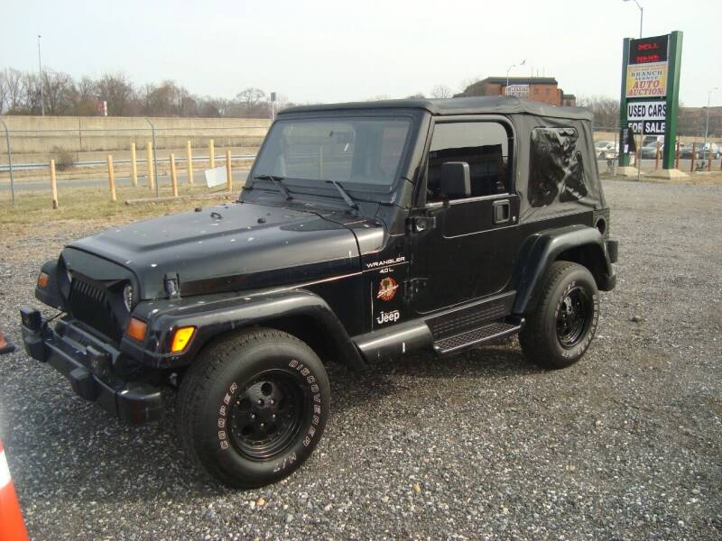 1998 Jeep Wrangler for sale at Branch Avenue Auto Auction in Clinton MD