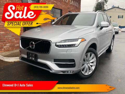 2018 Volvo XC90 for sale at Elmwood D+J Auto Sales in Agawam MA
