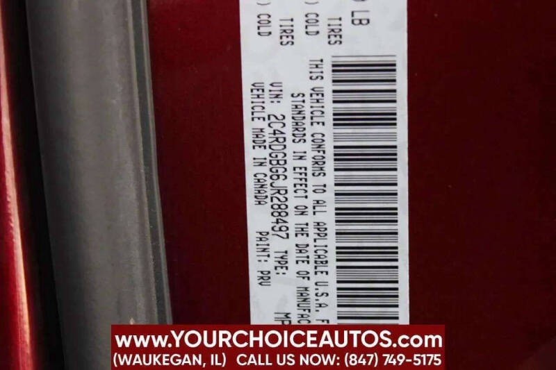 2018 Dodge Grand Caravan SE