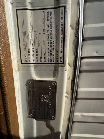 1974 Chevrolet C30 Camper